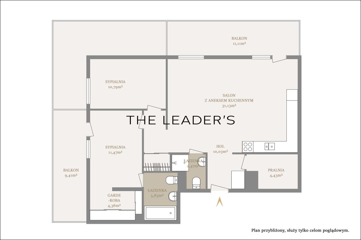 Mieszkanie 3-pokojowe Warszawa Wola, ul. Gumińska. Zdjęcie 19