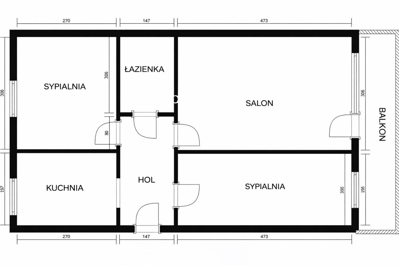 Mieszkanie 3-pokojowe Kraków Bieńczyce, os. Niepodległości. Zdjęcie 11