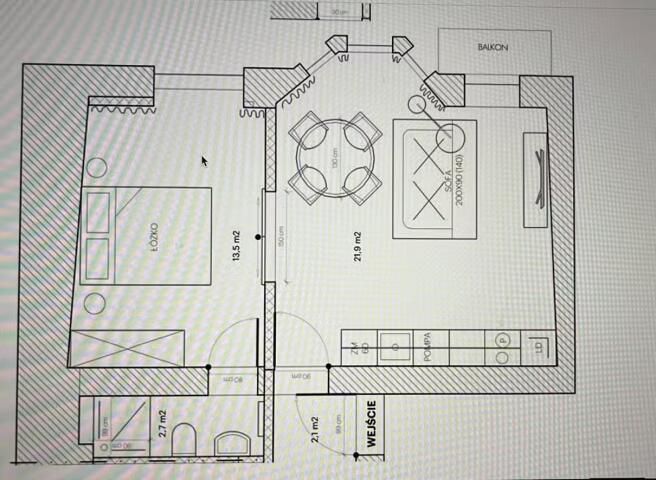 Mieszkanie 4-pokojowe Wrocław Stare Miasto, Most św. Antoniego. Zdjęcie 6