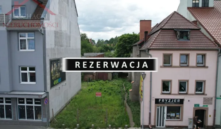 Działka budowlana Lubań Centrum, ul. Tkacka