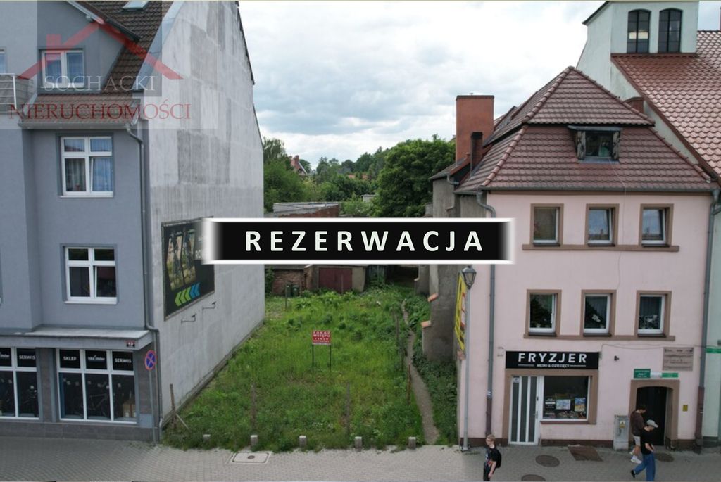 Działka budowlana Lubań Centrum, ul. Tkacka. Zdjęcie 1