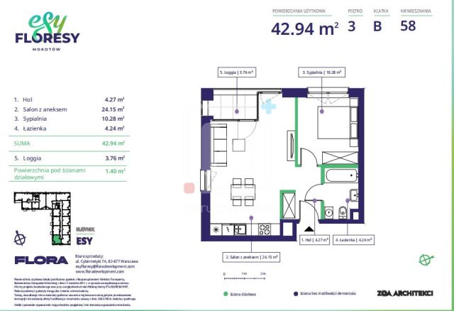 Mieszkanie 2-pokojowe Warszawa Mokotów, ul. Cybernetyki. Zdjęcie 15