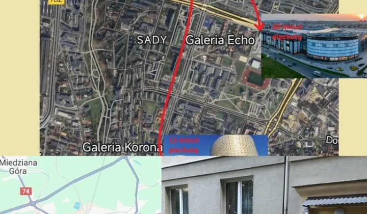 Mieszkanie 3-pokojowe Kielce Szydłówek, ul. Miodowa