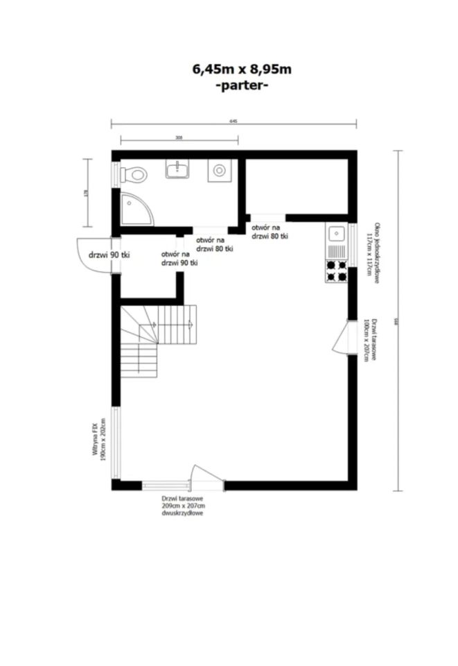 dom wolnostojący, 4 pokoje Wancerzów, ul. Gminna. Zdjęcie 11