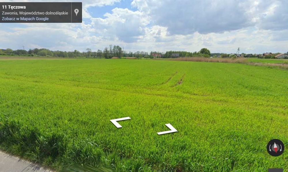 Działka budowlana Zawonia, ul. Tęczowa. Zdjęcie 3