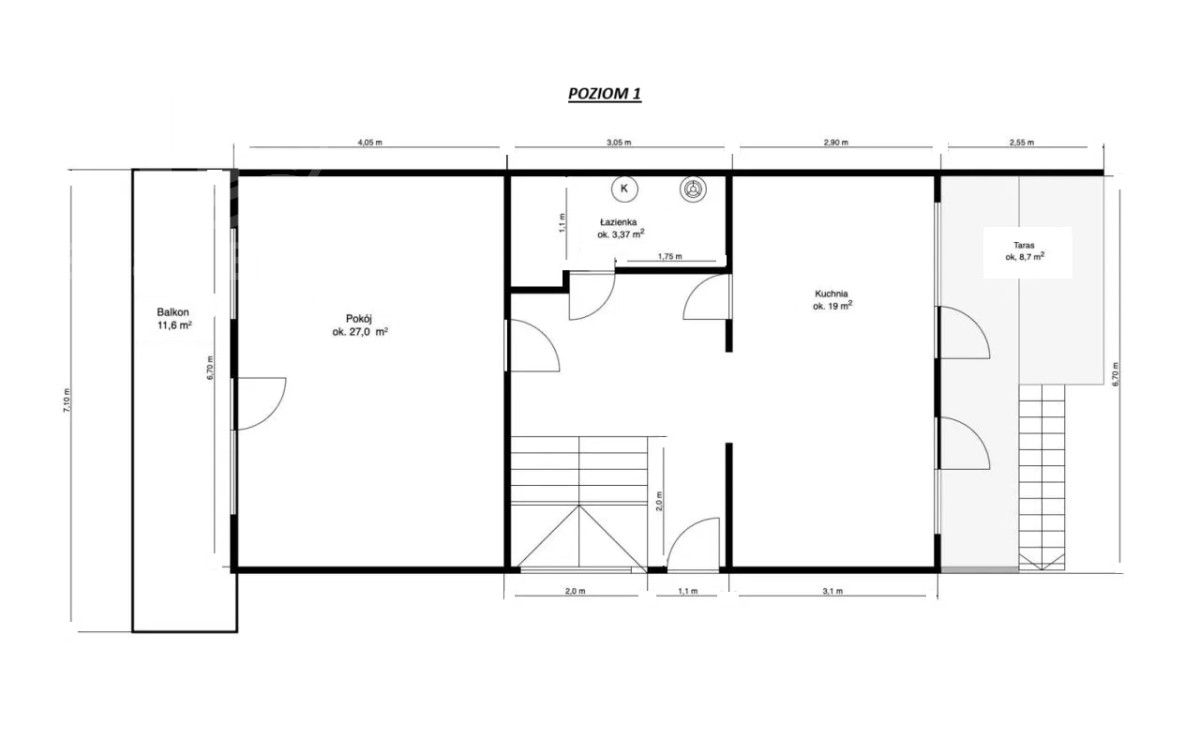 bliźniak, 10 pokoi Wrocław Krzyki, ul. Parafialna. Zdjęcie 16