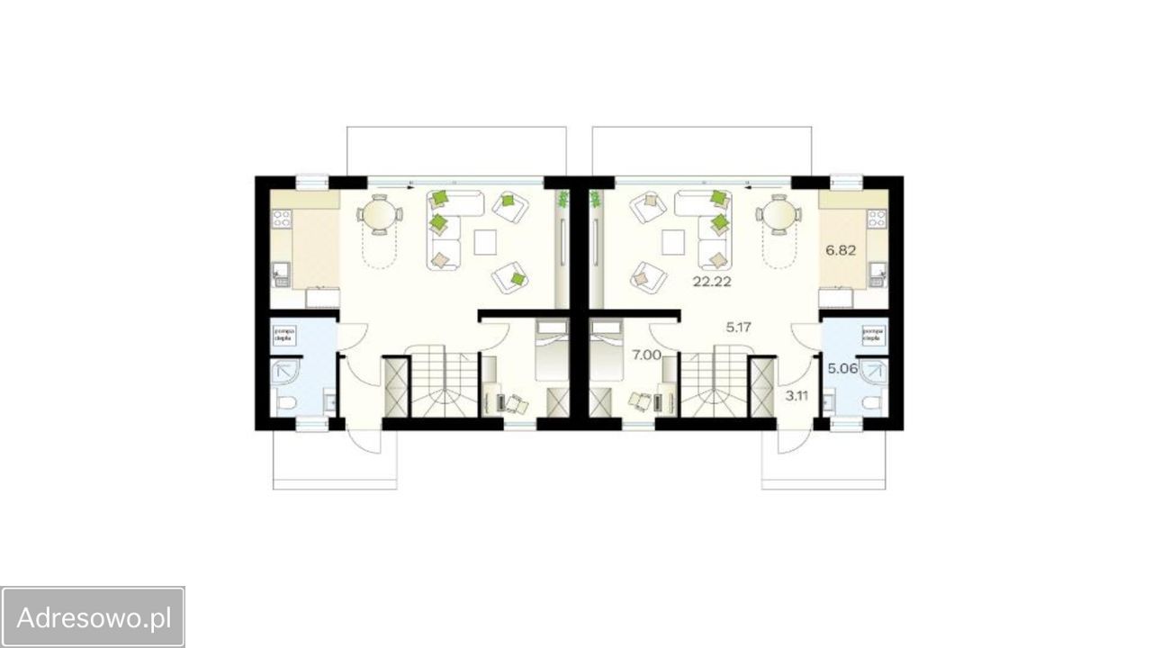 bliźniak, 4 pokoje Stalowa Wola, ul. Księżnej Anny Lubomirskiej. Zdjęcie 2