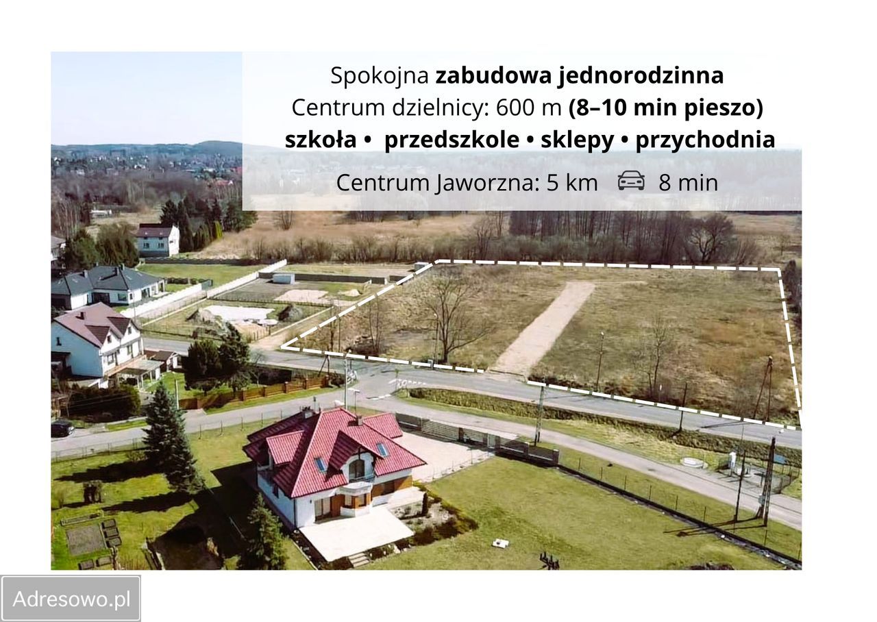 Działka budowlana Jaworzno Byczyna, ul. Abstorskich. Zdjęcie 5