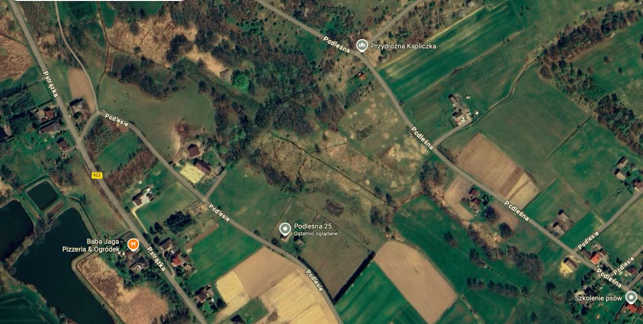 Działka rolno-budowlana Pstrążna Podlesie, ul. Podleśna. Zdjęcie 2