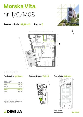 Mieszkanie 2-pokojowe Gdynia Leszczynki, ul. Działdowska. Zdjęcie 7