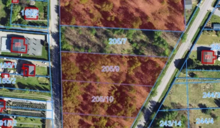 Działka rolno-budowlana Częstochowa Błeszno, ul. Korkowa