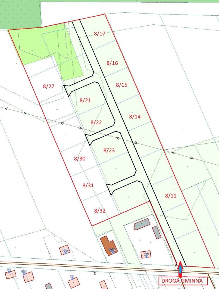 Działka rolno-budowlana Dudka