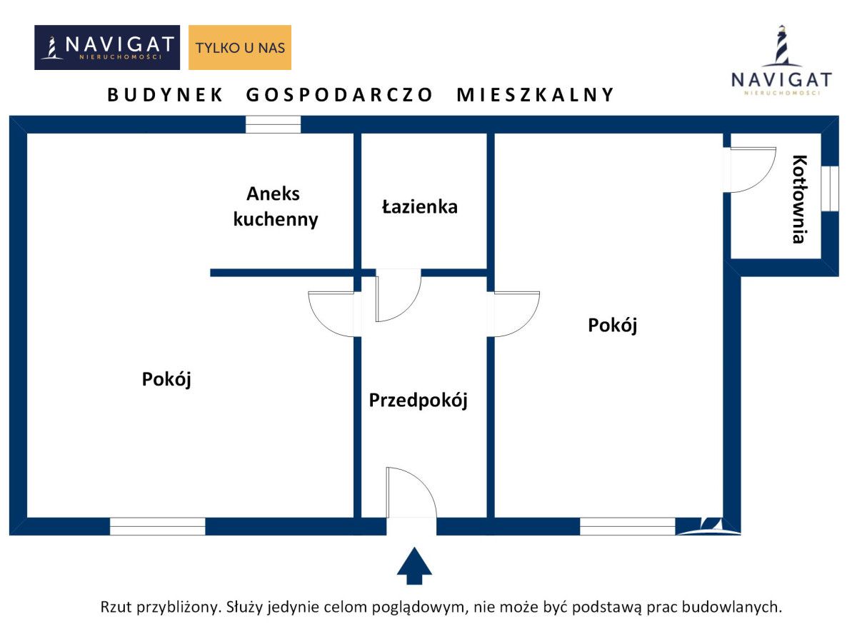 dom wolnostojący, 7 pokoi Różyny, ul. Sadowa. Zdjęcie 20