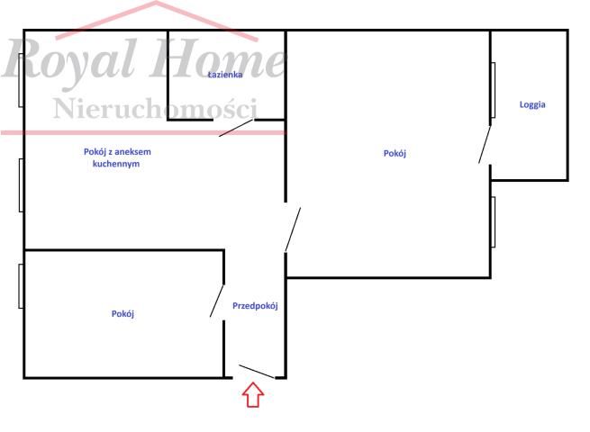 Mieszkanie 3-pokojowe Wrocław Śródmieście, ul. Piastowska. Zdjęcie 13