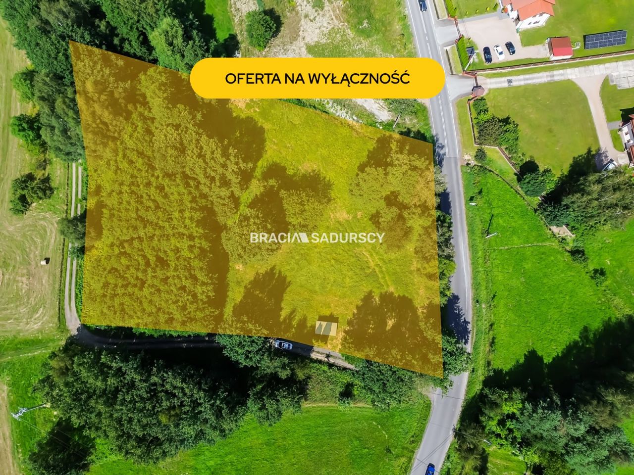 Działka budowlana Marcyporęba, ul. Kalwaryjska. Zdjęcie 1