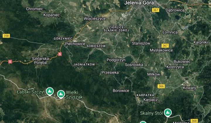 Działka budowlana Zachełmie