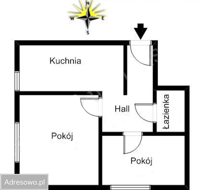 Mieszkanie 2-pokojowe Warszawa Muranów, ul. Nowolipie. Zdjęcie 15