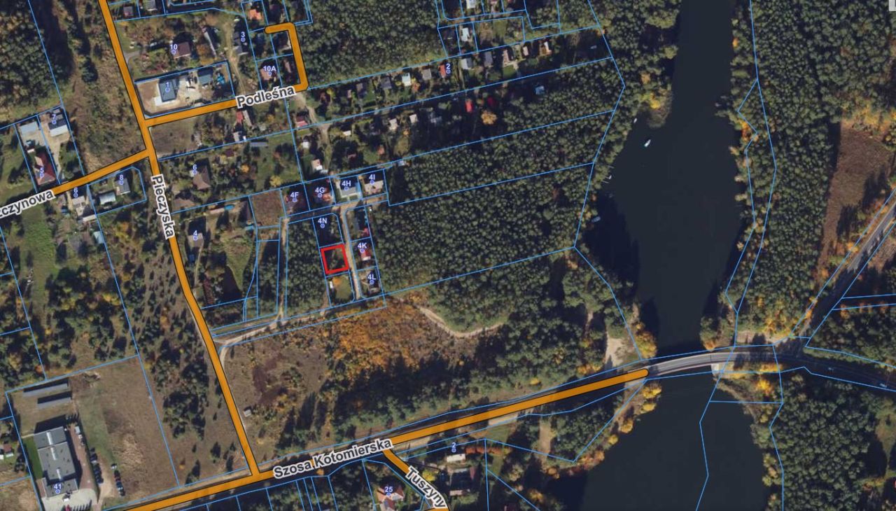 Działka budowlana Koronowo Tuszyny, ul. Pieczyska. Zdjęcie 1