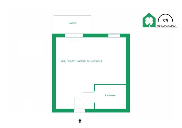 Mieszkanie 1-pokojowe Gdańsk Śródmieście, ul. Sienna Grobla. Zdjęcie 14