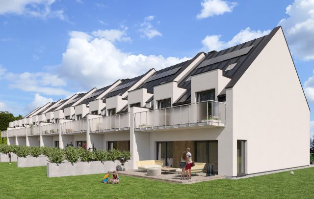 dom szeregowy, 6 pokoi Oświęcim Osiedle, ul. Zaborska. Zdjęcie 3