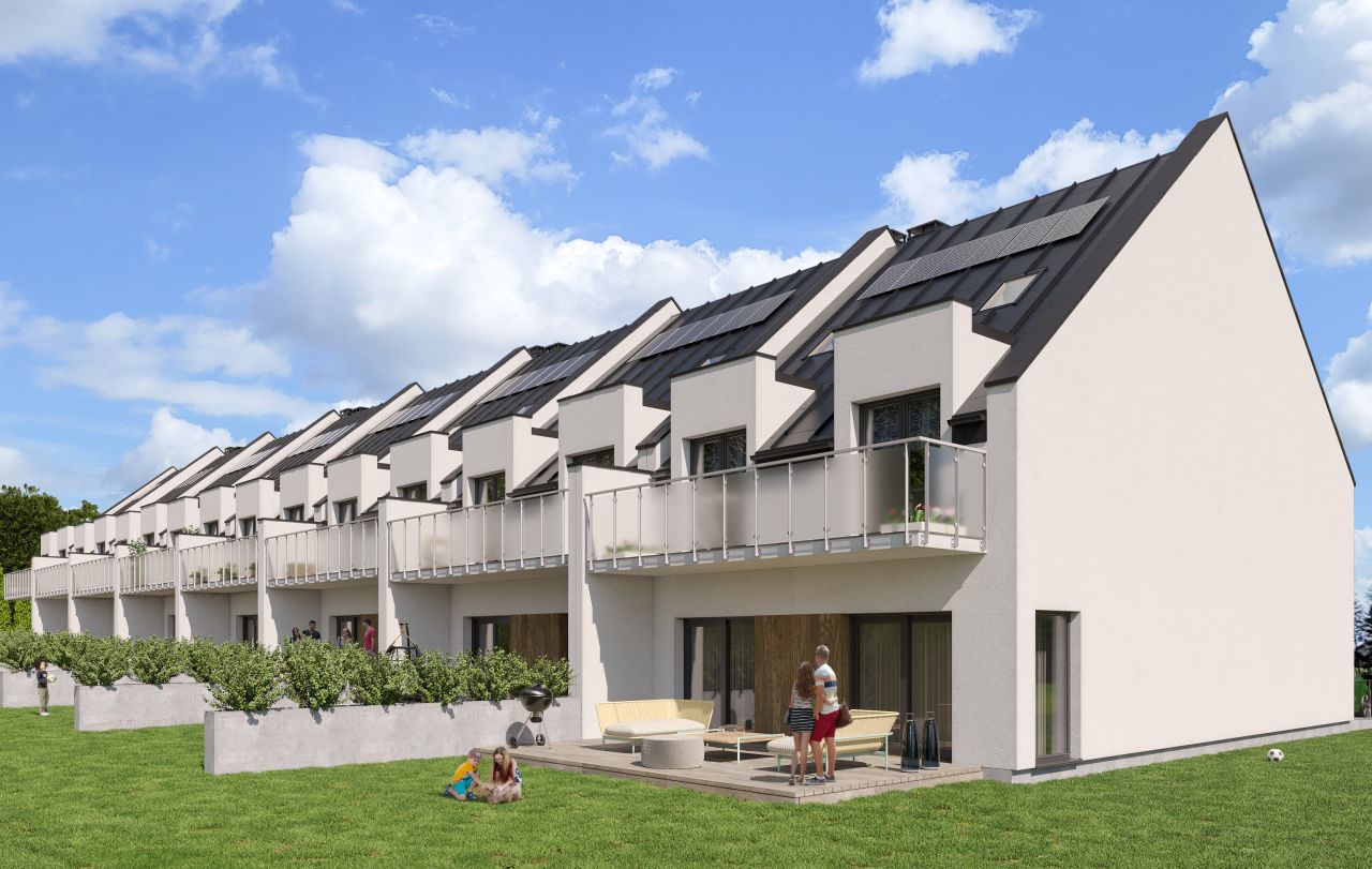 dom szeregowy, 6 pokoi Oświęcim Osiedle, ul. Zaborska. Zdjęcie 3