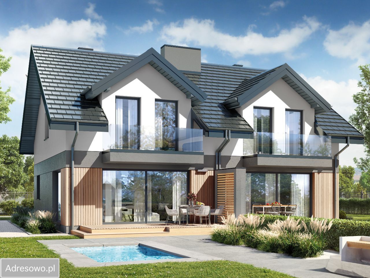 bliźniak, 4 pokoje Sierosław. Zdjęcie 9