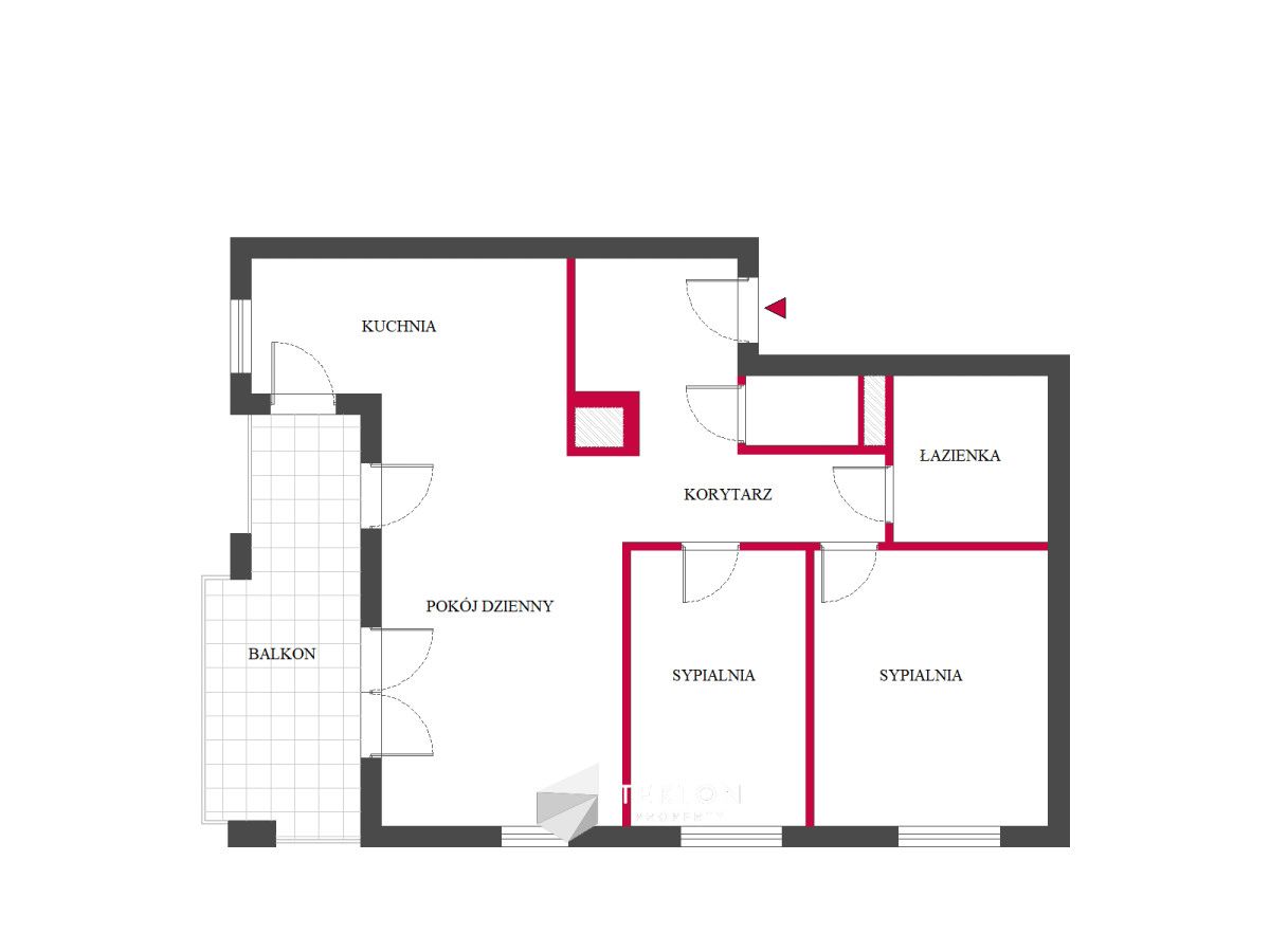 Mieszkanie 3-pokojowe Poznań Naramowickie Osiedle, ul. Karpia. Zdjęcie 20