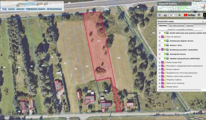 Działka rolna Grodzisk Mazowiecki, ul. Przeskok