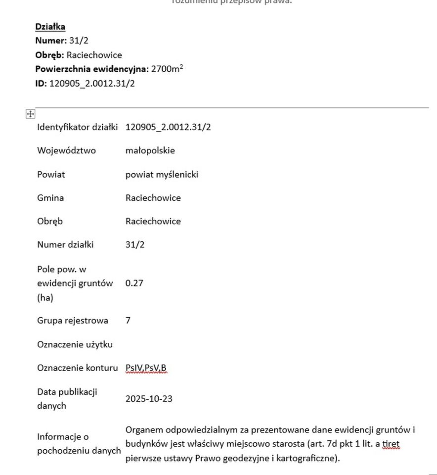 Działka rolno-budowlana Czasław. Zdjęcie 7