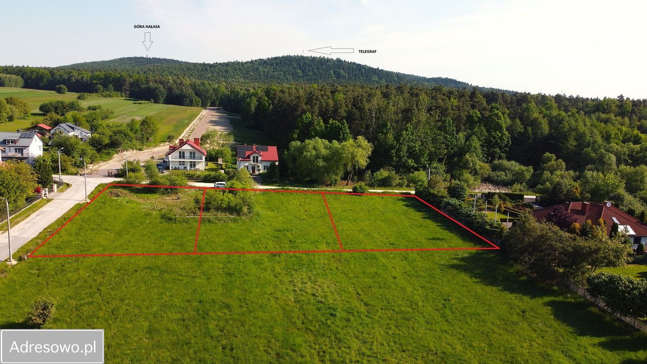 Działka budowlana Dyminy