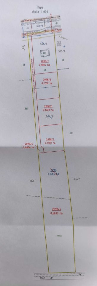 Działka budowlana Sitno