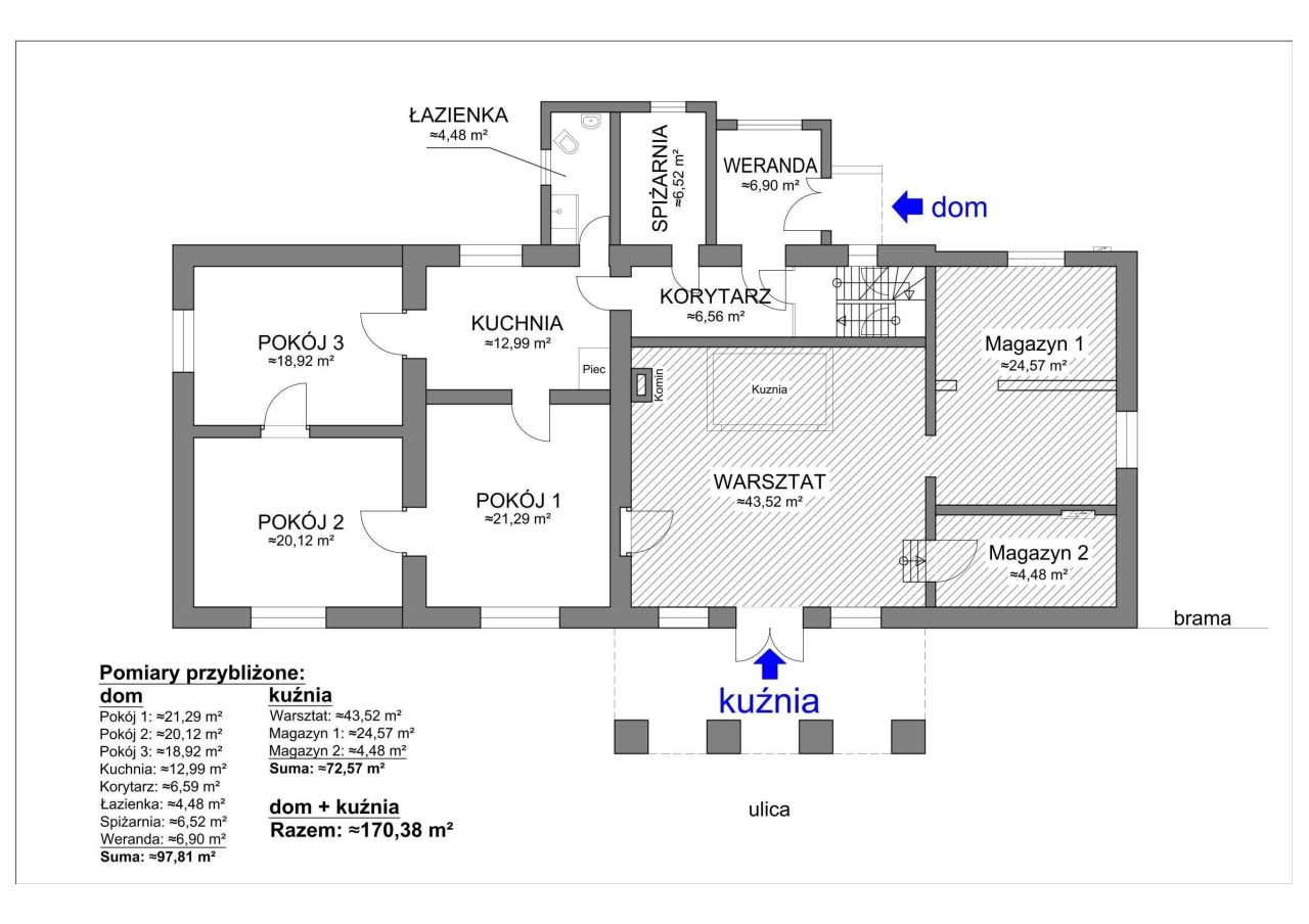 dom wolnostojący, 3 pokoje Tułowice, ul. Zamkowa. Zdjęcie 7