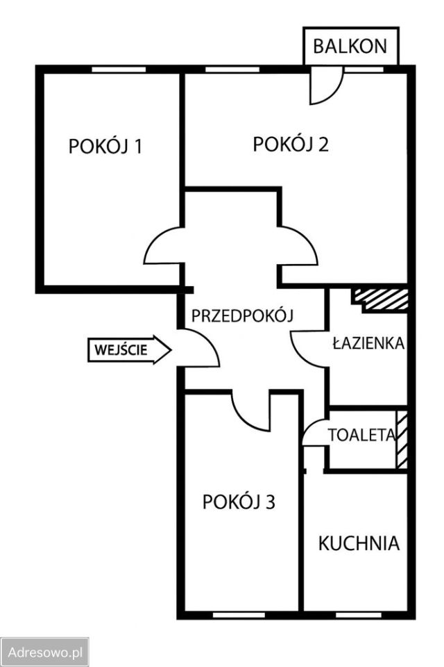 Mieszkanie 3-pokojowe Ropczyce, ul. Robotnicza. Zdjęcie 3
