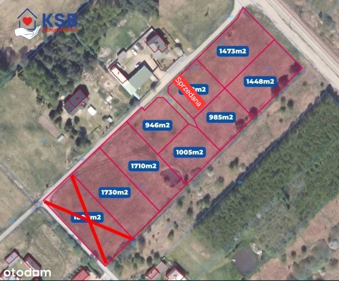 Działka budowlana Staw Kunowski. Zdjęcie 3