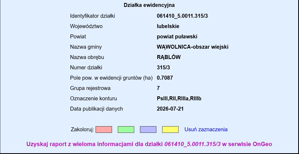 Działka rolno-budowlana Rąblów. Zdjęcie 6