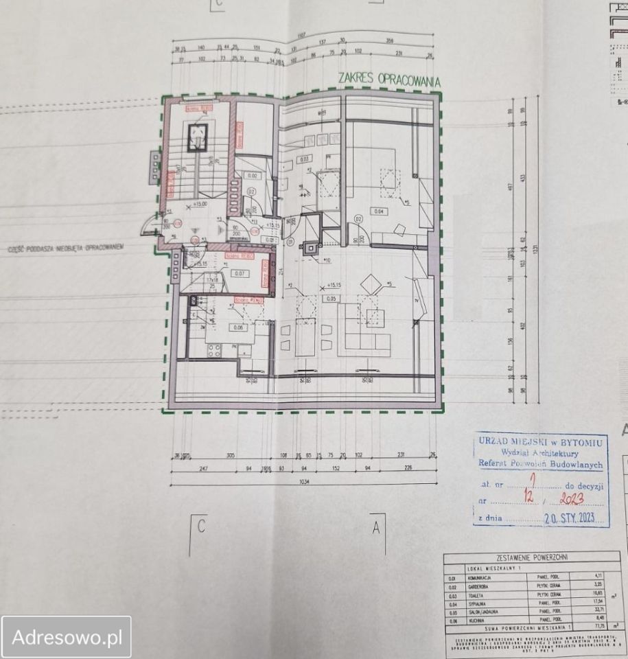 Mieszkanie 3-pokojowe Bytom Śródmieście. Zdjęcie 1