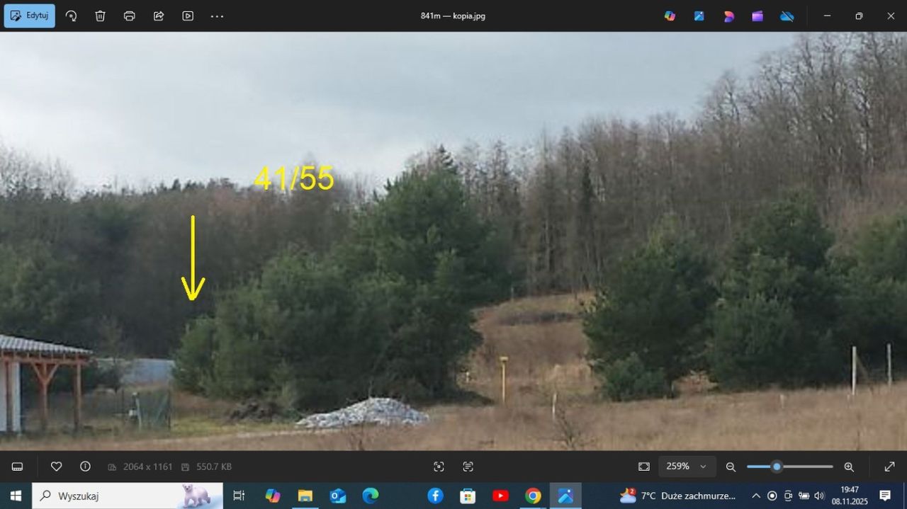 Działka budowlana Mościczki. Zdjęcie 3