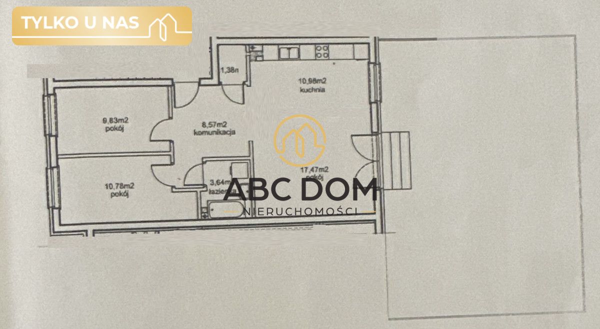 Mieszkanie 3-pokojowe Pruszcz Gdański, ul. Jana z Kolna. Zdjęcie 13