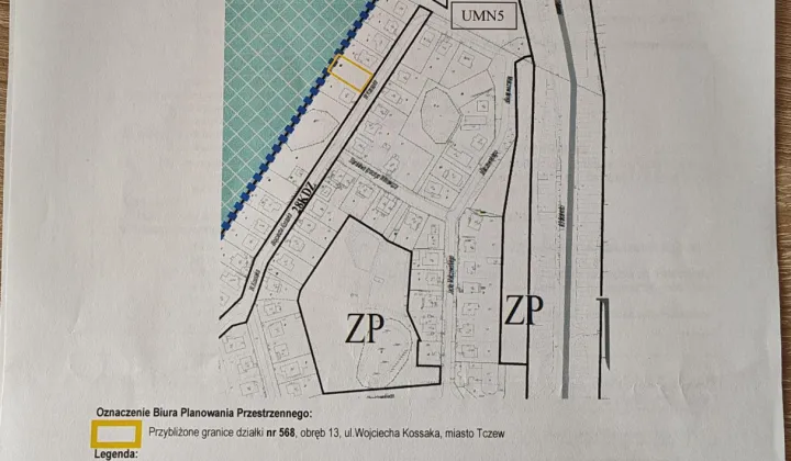 Działka rolno-budowlana Tczew Górki, ul. Wojciecha Kossaka