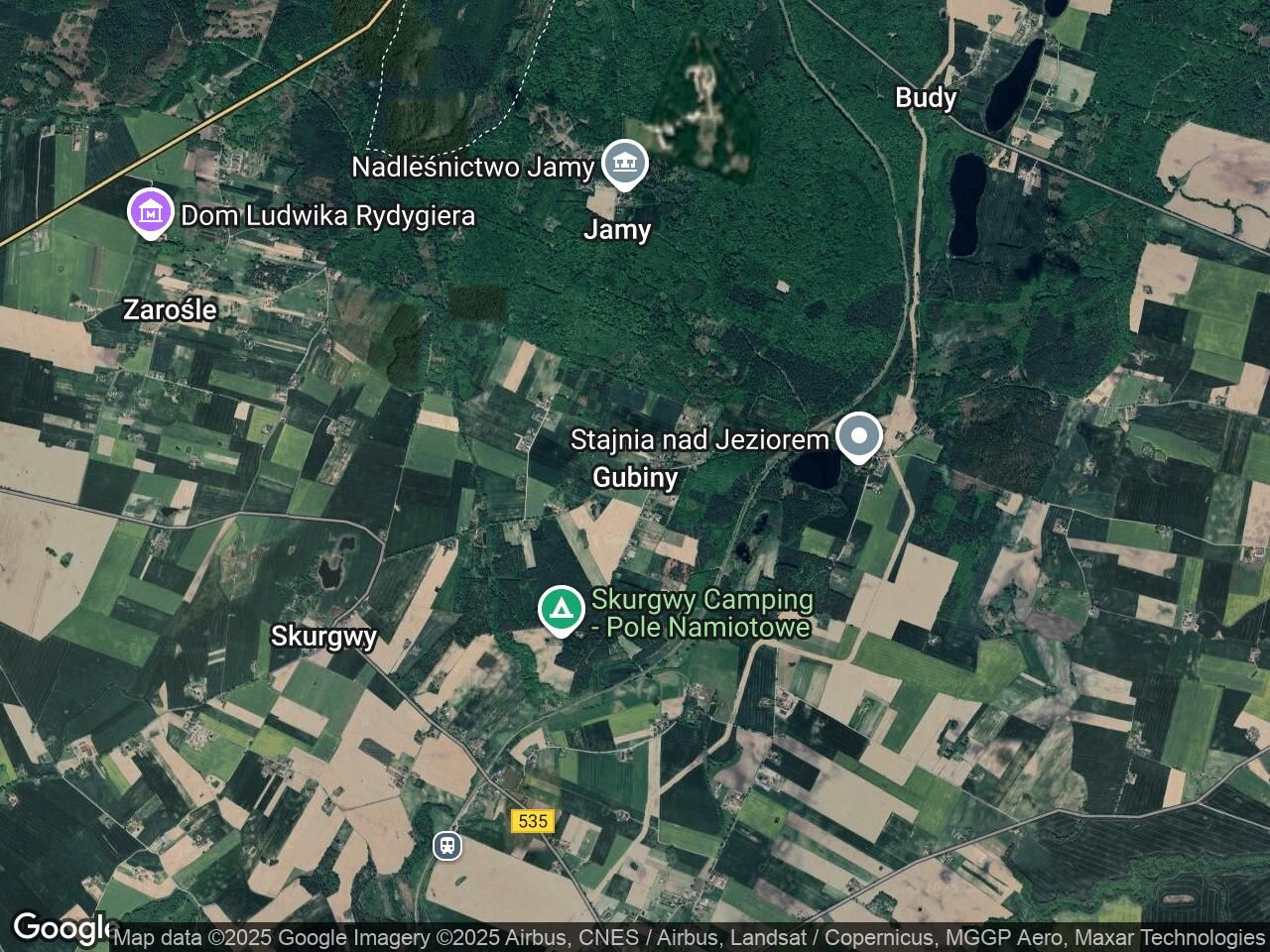 Działka rolna Gubiny