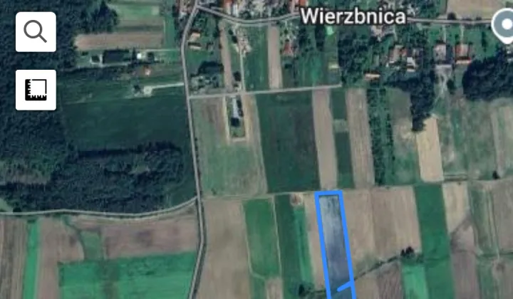 Działka rolna Wierzbnica