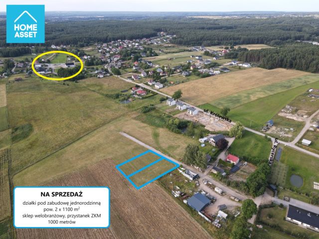 Działka budowlana Robakowo, ul. Rycerska. Zdjęcie 1