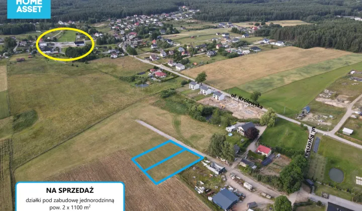 Działka budowlana Robakowo, ul. Rycerska