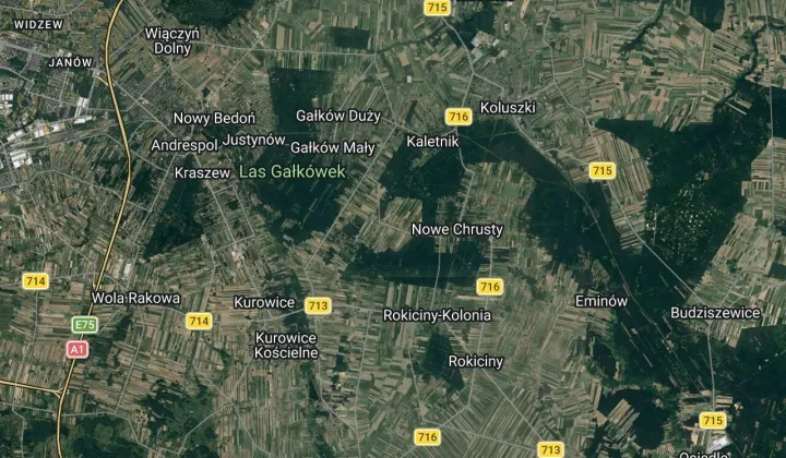 Działka budowlana Stare Chrusty