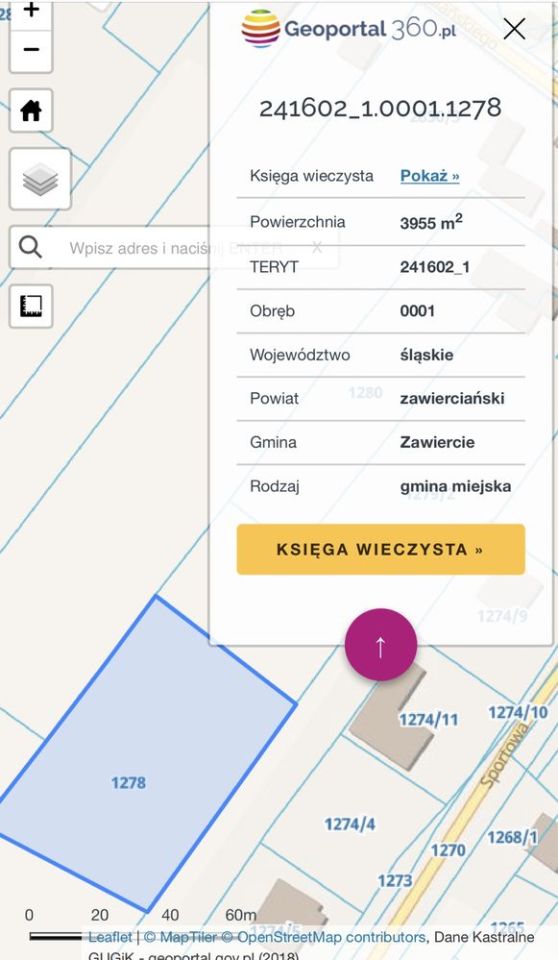 Działka budowlana Zawiercie Blanowice. Zdjęcie 4