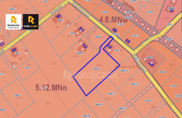 Działka inwestycyjna Drewnica, ul. Kasztanowa. Zdjęcie 1