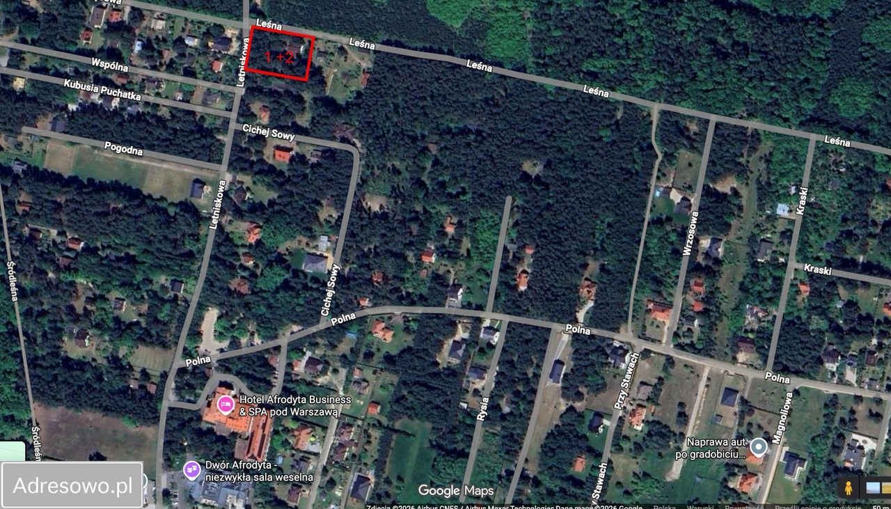 Działka budowlana Tartak Brzózki, ul. Leśna. Zdjęcie 2