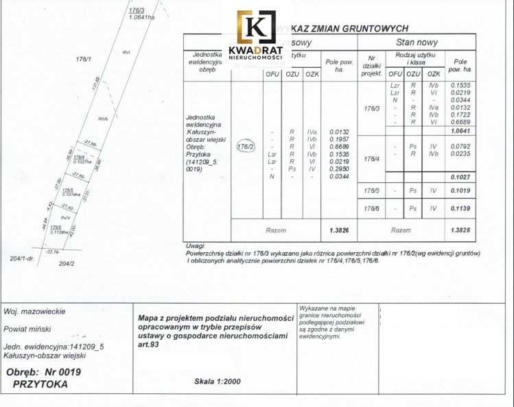 Działka budowlana Przytoka. Zdjęcie 6