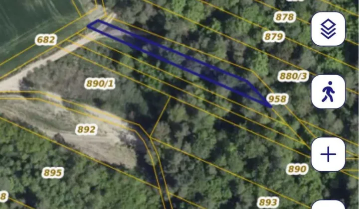 Działka leśna Wólka Batorska