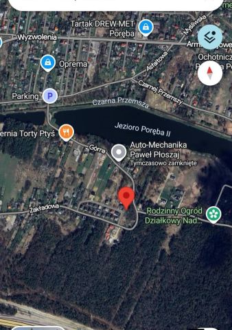 Działka budowlana Poręba, ul. Janusza Korczaka. Zdjęcie 1